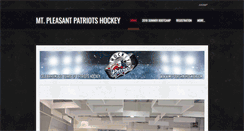 Desktop Screenshot of mtpleasanthockey.com